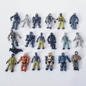 Halo Wars Call Of Duty Mega Blocks Mega Construct Zombie Figures Lot x18
